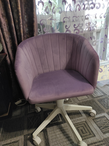 Компьютерное кресло Тибо 01 светло-коричневый / черный фото покупателя 202