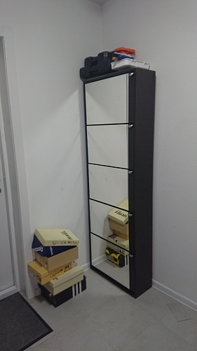 Обувница К-5 (зеркальная) венге / беленый дуб фото покупателя 15