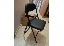 Стул на металлокаркасе Fold 1 складной beige / chrome фото покупателя 1