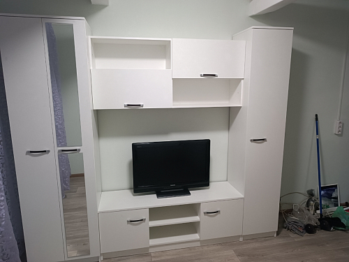 Готовая гостиная Бертелена белое дерево / белое дерево фото покупателя 23