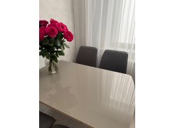 Стул на металлокаркасе Вейв светло-серый (hl 63) / 10К черный каркас фото покупателя 352