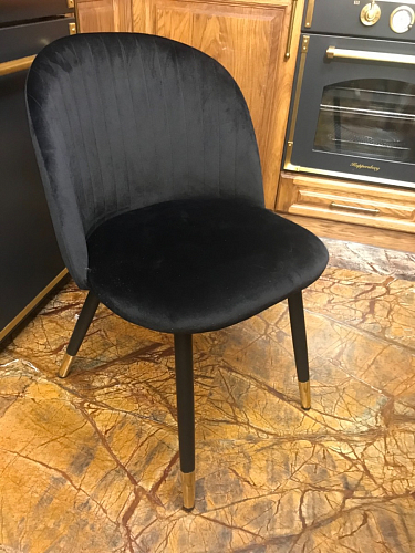 Стул на металлокаркасе Gabi 1 light purple / black фото покупателя 687