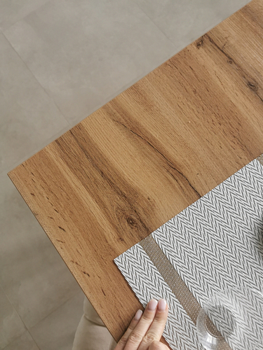 Стол Тринити Лофт 120 25 мм черный матовый / юта фото покупателя 42