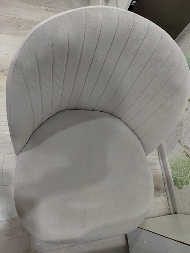 Стул на металлокаркасе Gabi 1 beige / black фото покупателя 73