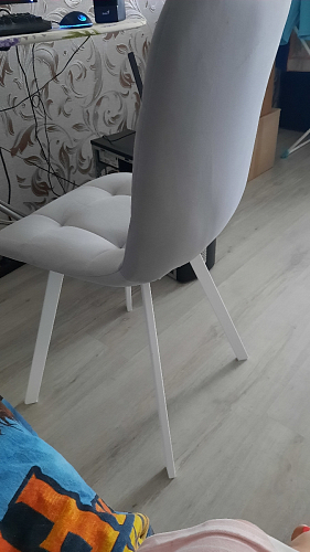 Стул на металлокаркасе Чилли бирюзовый / черный фото покупателя 809