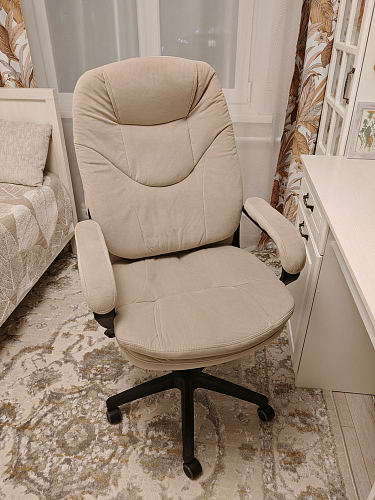 Компьютерное кресло Comfort lux серый фото покупателя 70