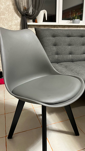 Деревянный стул Bonuss light gray / wood фото покупателя 27