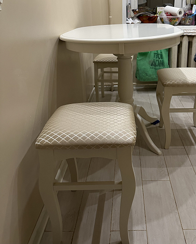 Стол раскладной Solerno ME-T4EX ivory white фото покупателя 1