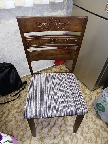 Деревянный стул Simole dirty oak / brown фото покупателя 1