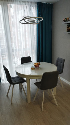 Комплект стульев Чилли 2 шт бежевый / черный фото покупателя 984