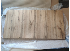 Стол Тринити Лофт 120 32 мм бетон / черный матовый фото покупателя 261