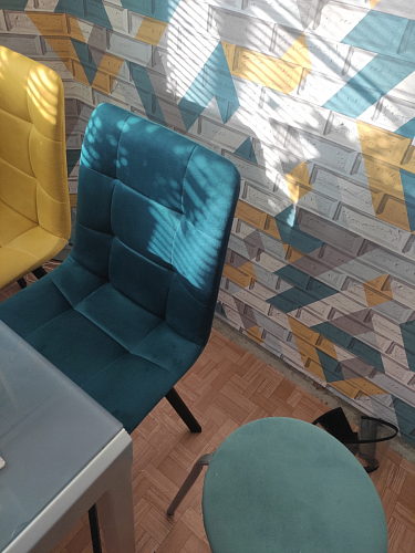 Комплект стульев Чилли 2 шт бежевый / черный фото покупателя 930