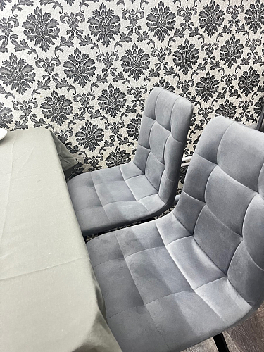 Комплект стульев Чилли 4 шт темно-серый / черный фото покупателя 629