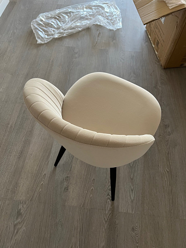 Стул на металлокаркасе Gabi gray / black фото покупателя 339