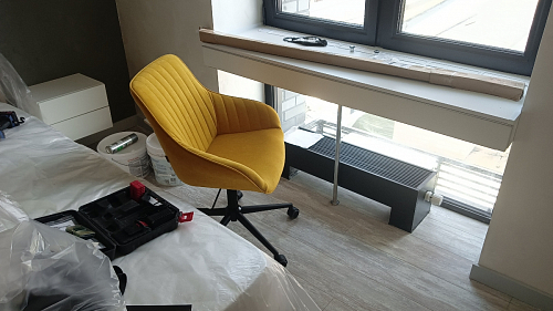 Компьютерное кресло Dublin/Дублин хром / вельвет серый фото покупателя 13