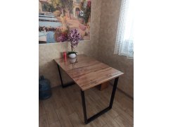 Стол Лота Лофт 120 25 мм сабия / черный матовый фото покупателя 79