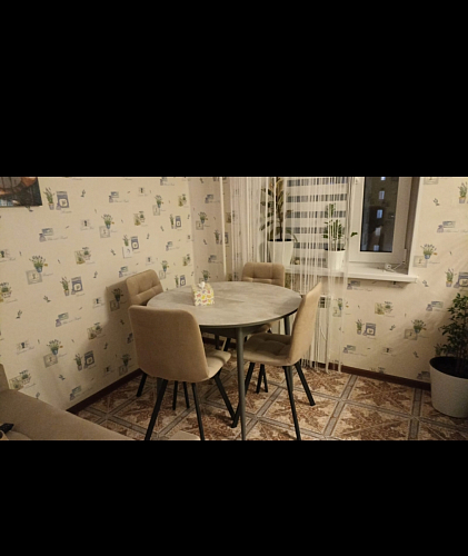 Стул на металлокаркасе Чилли К темно-серый (velutto 32) / черный фото покупателя 393