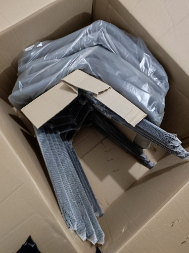 Стул на металлокаркасе Чилли К кирпичный / черный фото покупателя 245