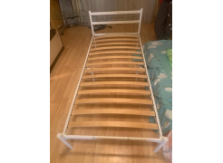 Односпальная кровать Фади 80х200 черная фото покупателя 613