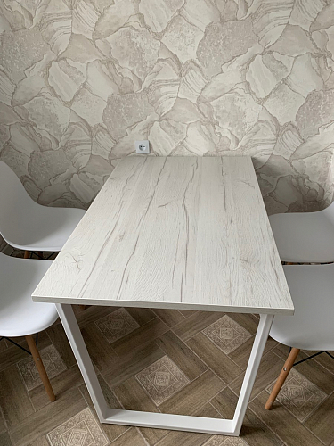 Стол раскладной Лота Лофт 120 25 мм юта / черный матовый фото покупателя 666