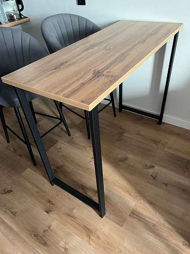 Барная стойка Дилан Лофт 120х60х110 бетон фото покупателя 112