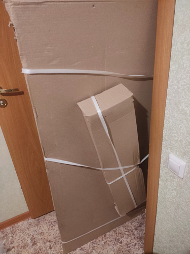 Стол Тринити Лофт 120 32 мм бетон / черный матовый фото покупателя 411