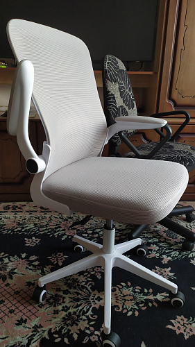 Компьютерное кресло Konfi pink / white фото покупателя 123