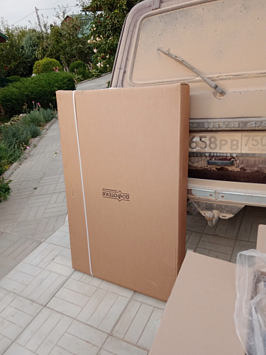 Деревянный стол Джаз ПР-1 СБ/СБ 04 СБ серый бетон фото покупателя 2