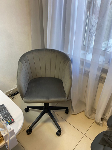 Компьютерное кресло Тибо 01 светло-коричневый / черный фото покупателя 112