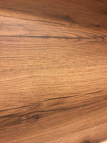 Письменный стол Битти Лофт 116х60х75 дуб вотан / белый матовый фото покупателя 64