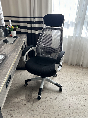 Компьютерное кресло Burgos черное фото покупателя 33