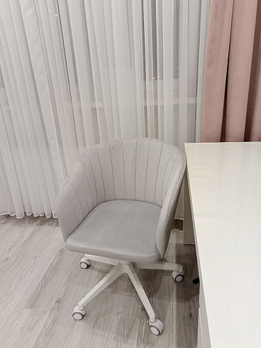 Компьютерное кресло Тибо светло-коричневый / белый фото покупателя 210