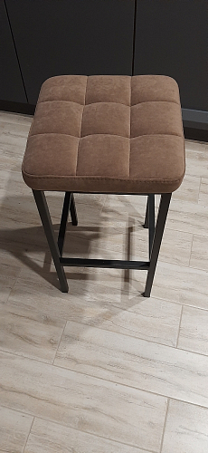 Барный стул Лофт катания лаванда / белый матовый фото покупателя 72