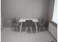 Стул на металлокаркасе Чилли розовый / черный каркас фото покупателя 78