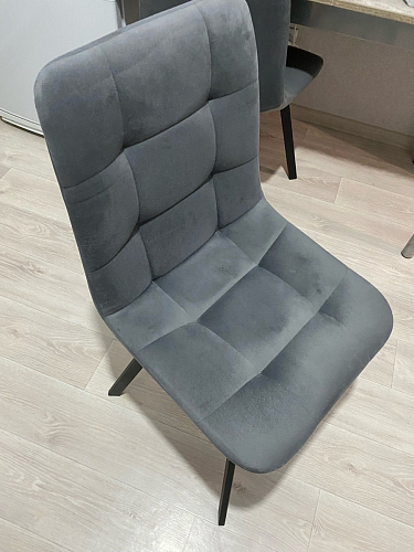 Стул на металлокаркасе Чилли бирюзовый / черный фото покупателя 953