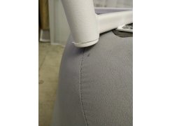 Стул на металлокаркасе Челси белый / латте фото покупателя 138