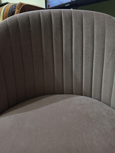 Стул на металлокаркасе Gabi 1 темно-серый / черный фото покупателя 86