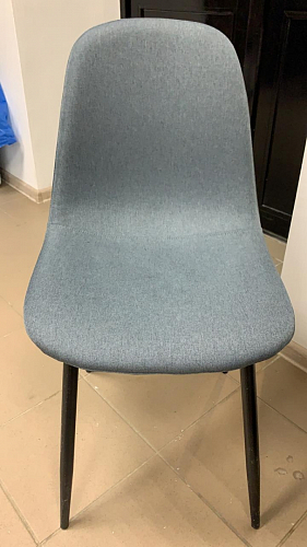 Стул на металлокаркасе Lilu 05 gray / white фото покупателя 88