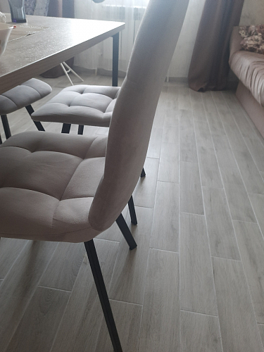 Стул на металлокаркасе Чилли бирюзовый / черный фото покупателя 827