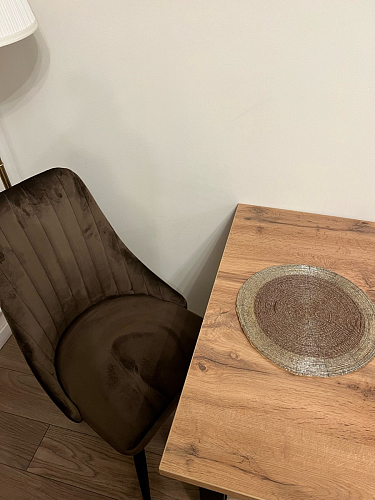 Деревянный стол Лота Лофт 140х80 дуб крафт табачный / черный матовый фото покупателя 691