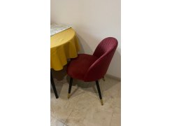 Стул на металлокаркасе Gabi blue / black фото покупателя 407