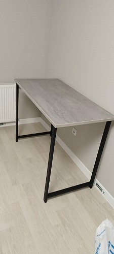 Барная стойка Дилан Лофт 120х40х98 дуб делано темный фото покупателя 125