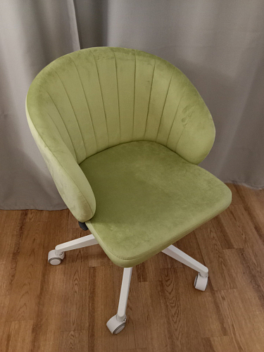 Компьютерное кресло Пард confetti silver серый / черный фото покупателя 249