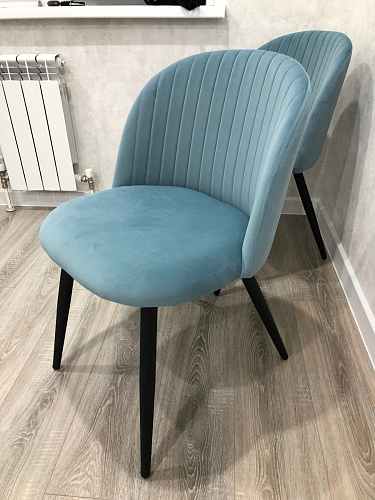 Стул на металлокаркасе Gabi-1 wine red / black фото покупателя 474