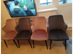 Стул на металлокаркасе Velen light gray / black фото покупателя 2