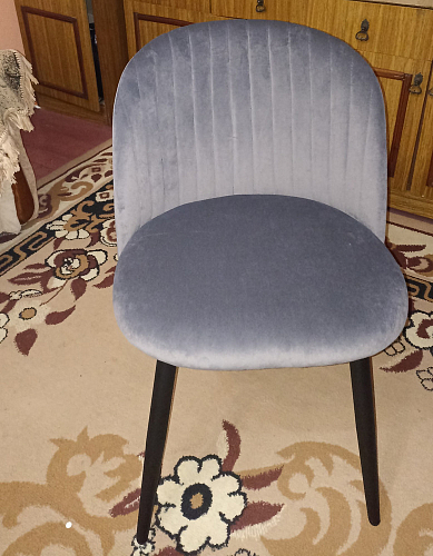 Стул на металлокаркасе Gabi latte / gold / black фото покупателя 844