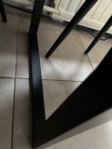 Стол Форли бетон / черный матовый фото покупателя 5