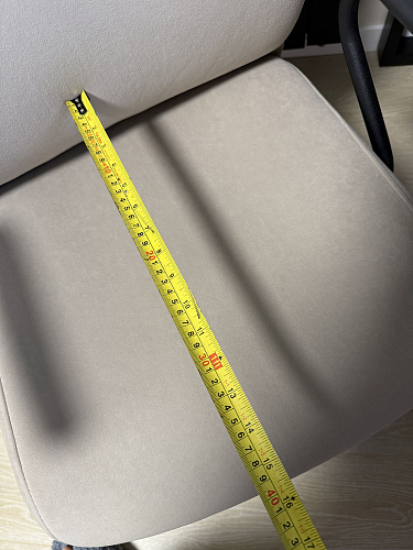 Компьютерное кресло Benefit/Бенефит флок серый 29 фото покупателя 3