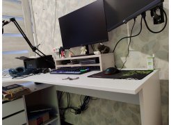 Письменный стол СПм-25 левый белый фото покупателя 80