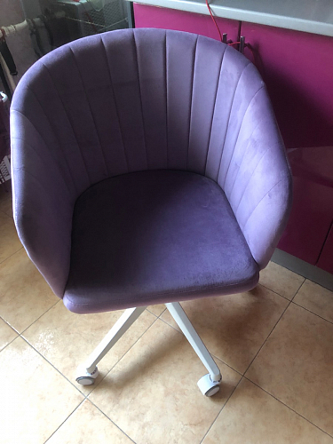 Компьютерное кресло Тибо сиреневый фото покупателя 96